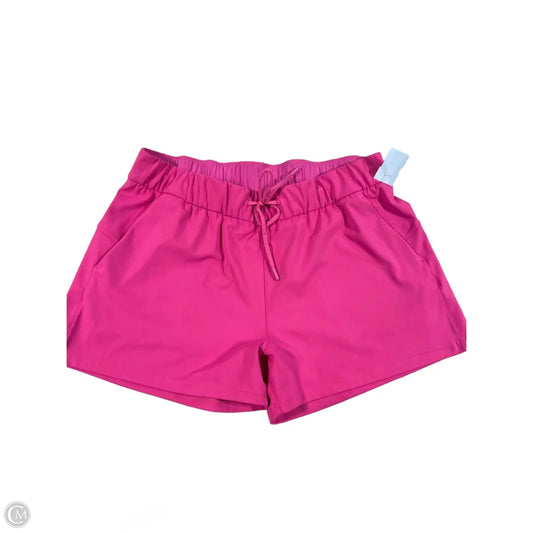 Athletic Shorts By Yogalicious In Pink, Size: Xl