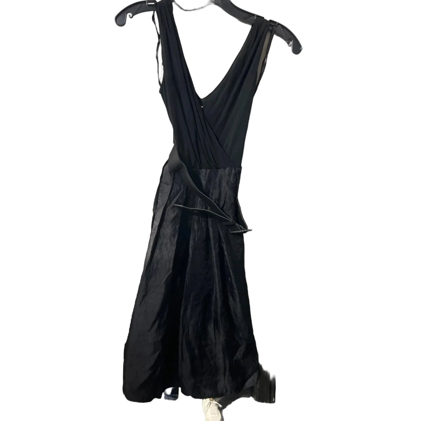 Dress Casual Midi By Evan-picone In Black, Size: M