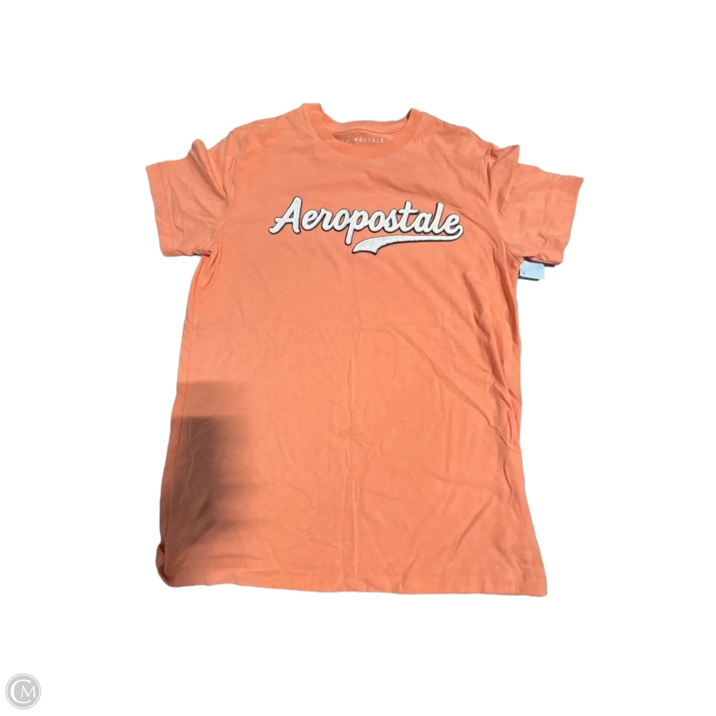 Top Short Sleeve By Aeropostale In Orange, Size: S
