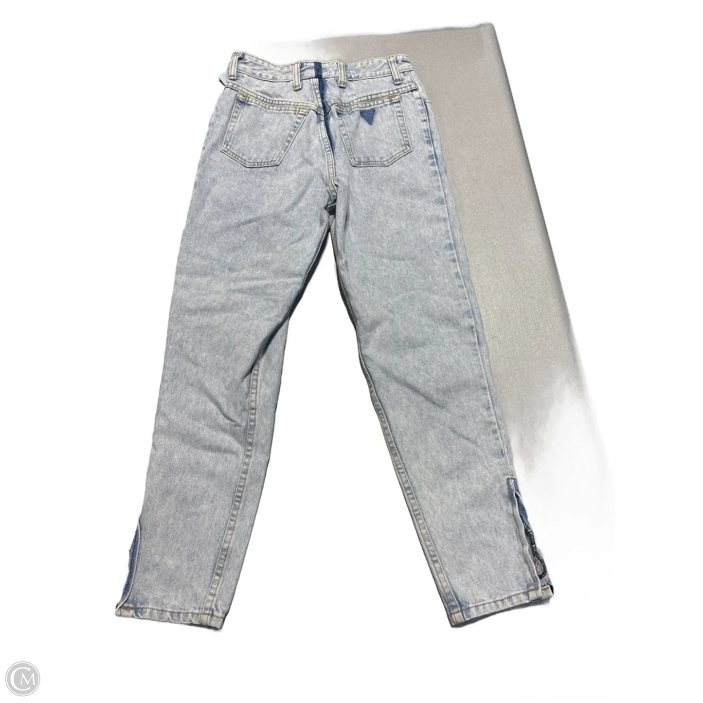 Jeans Skinny By Guess In Blue Denim, Size: 4