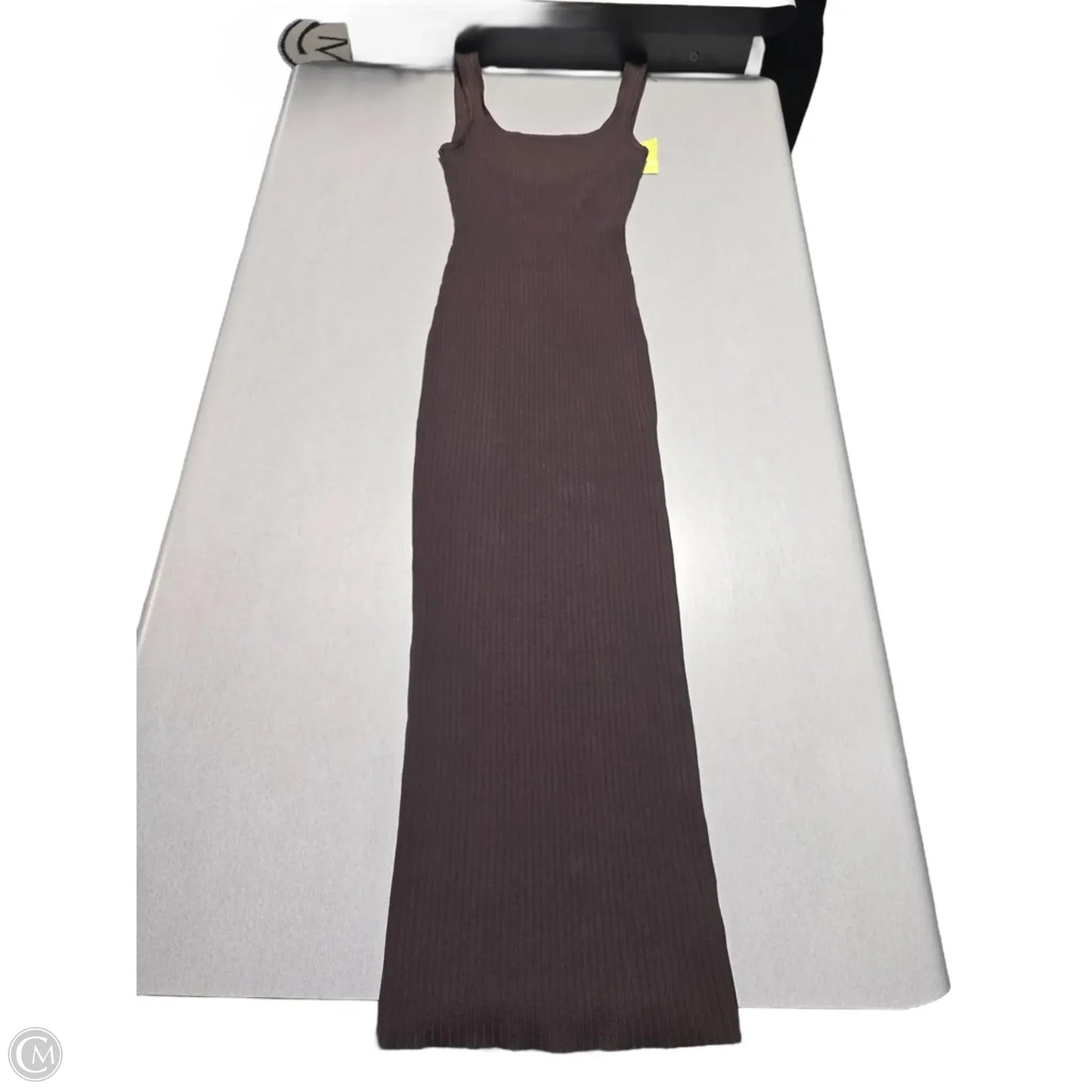 Dress Casual Maxi By Cmb In Brown, Size: Xs