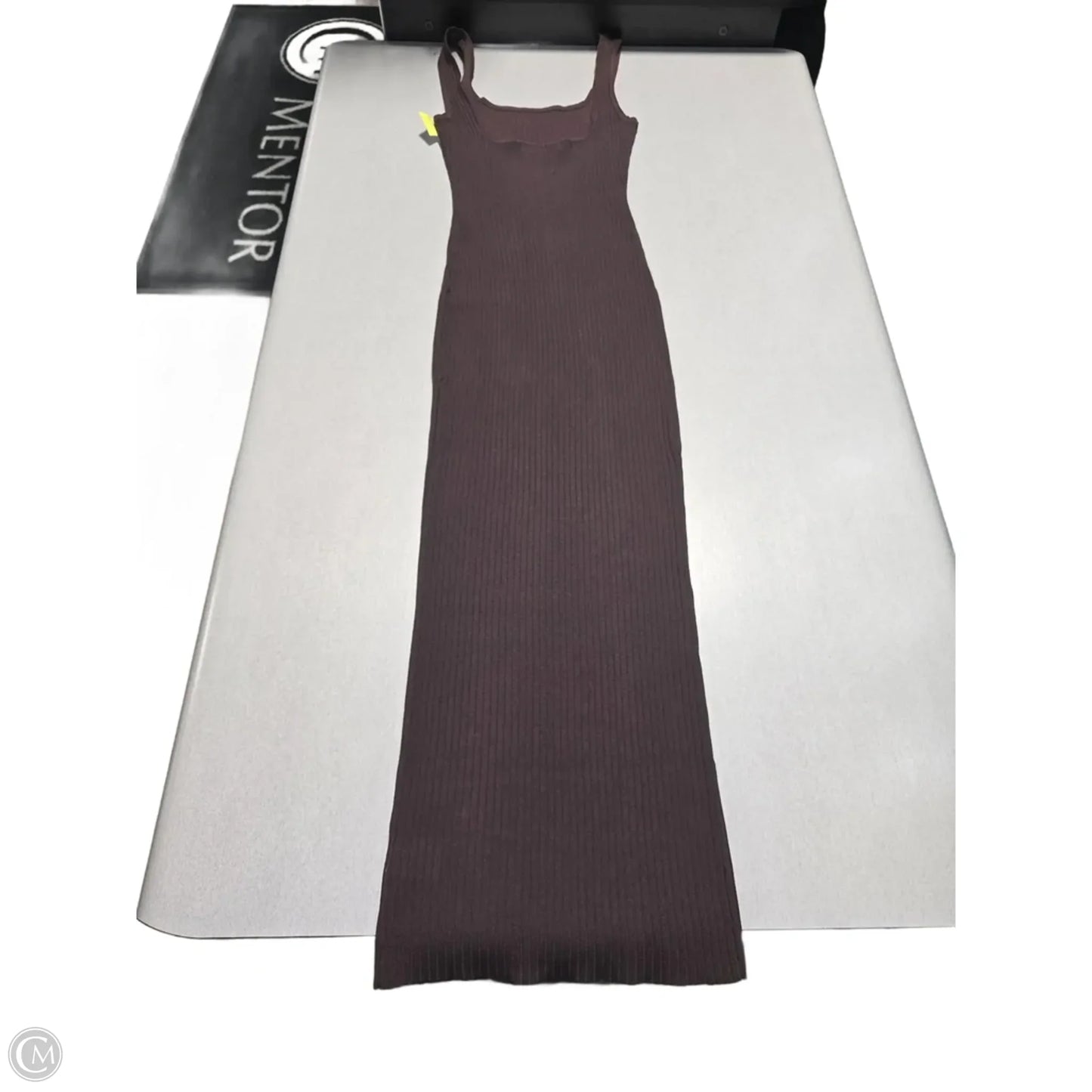Dress Casual Maxi By Cmb In Brown, Size: Xs