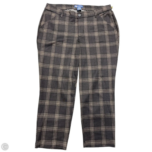 Pants Dress By Democracy In Plaid Pattern, Size: 18