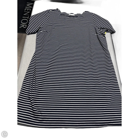 Dress Casual Midi By Croft And Barrow In Striped Pattern, Size: 2x