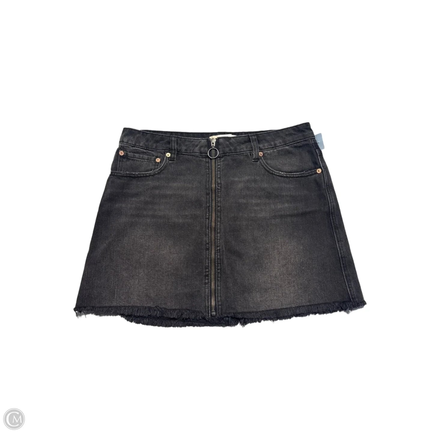 Skirt Mini & Short By We The Free In Black Denim, Size: 10