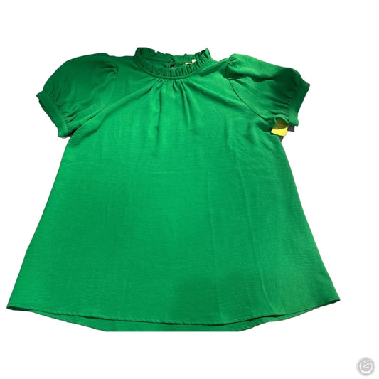 Top Sleeveless By Jodifl In Green, Size: S