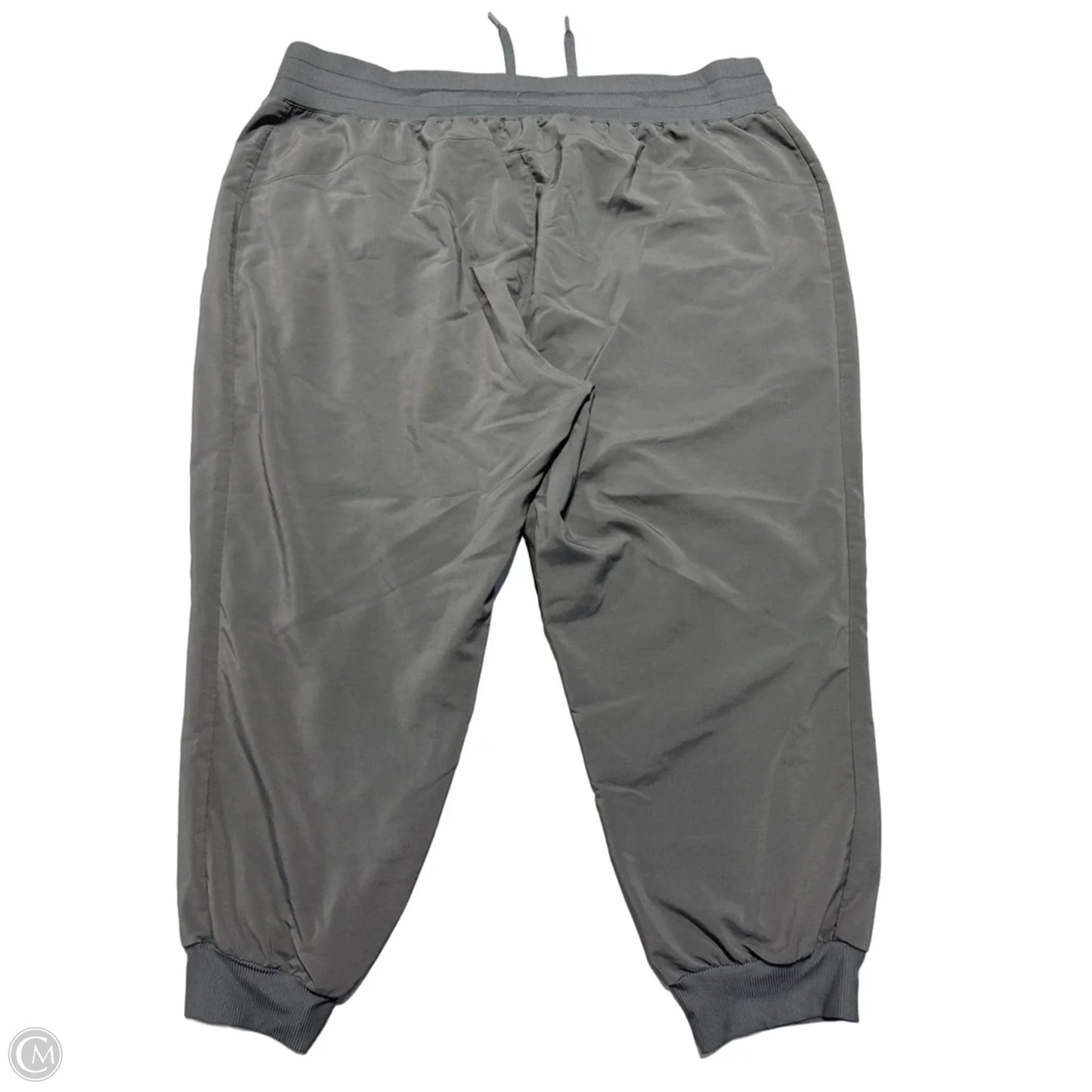 Athletic Pants By Stylus In Grey, Size: 2x