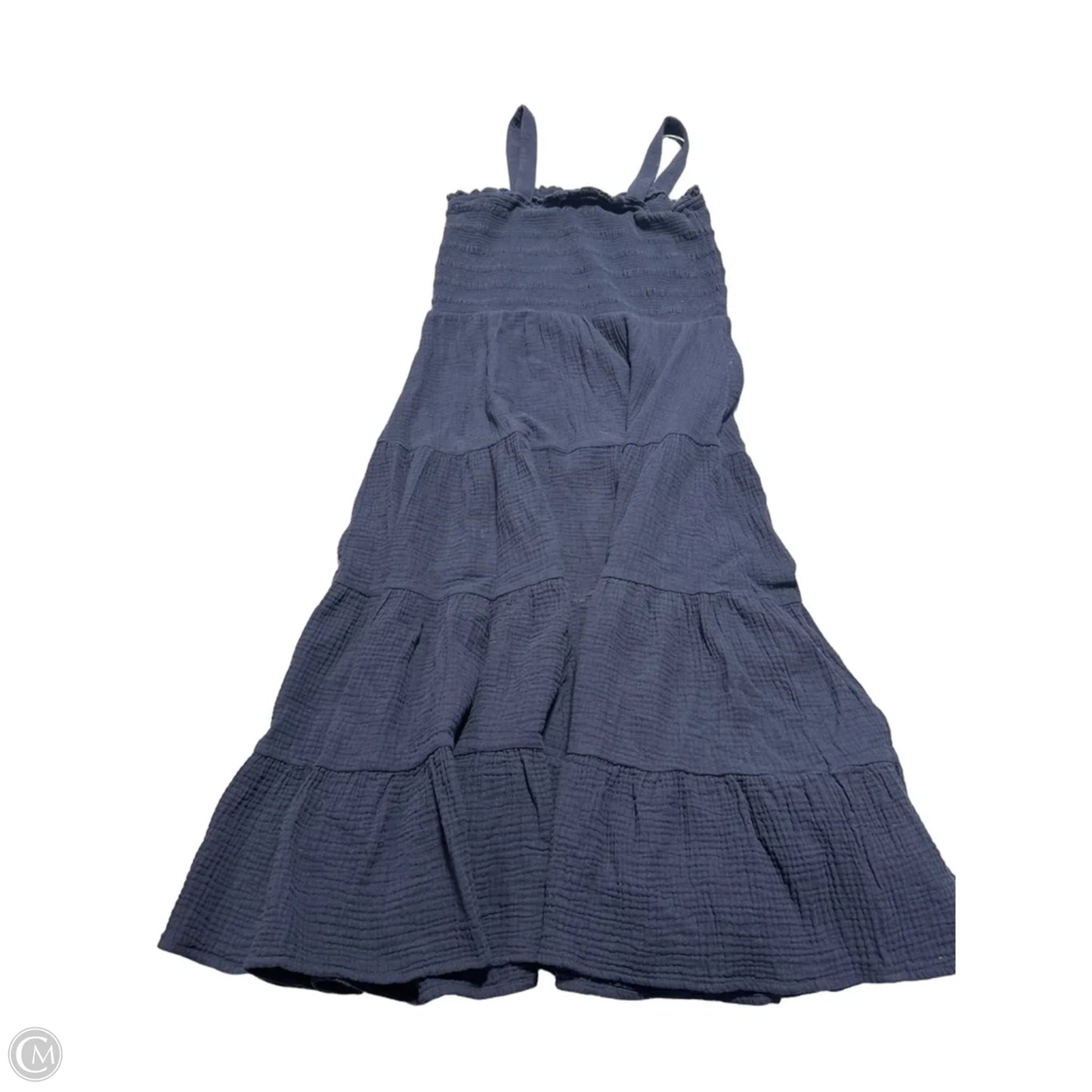 Dress Casual Maxi By C And C In Navy, Size: M