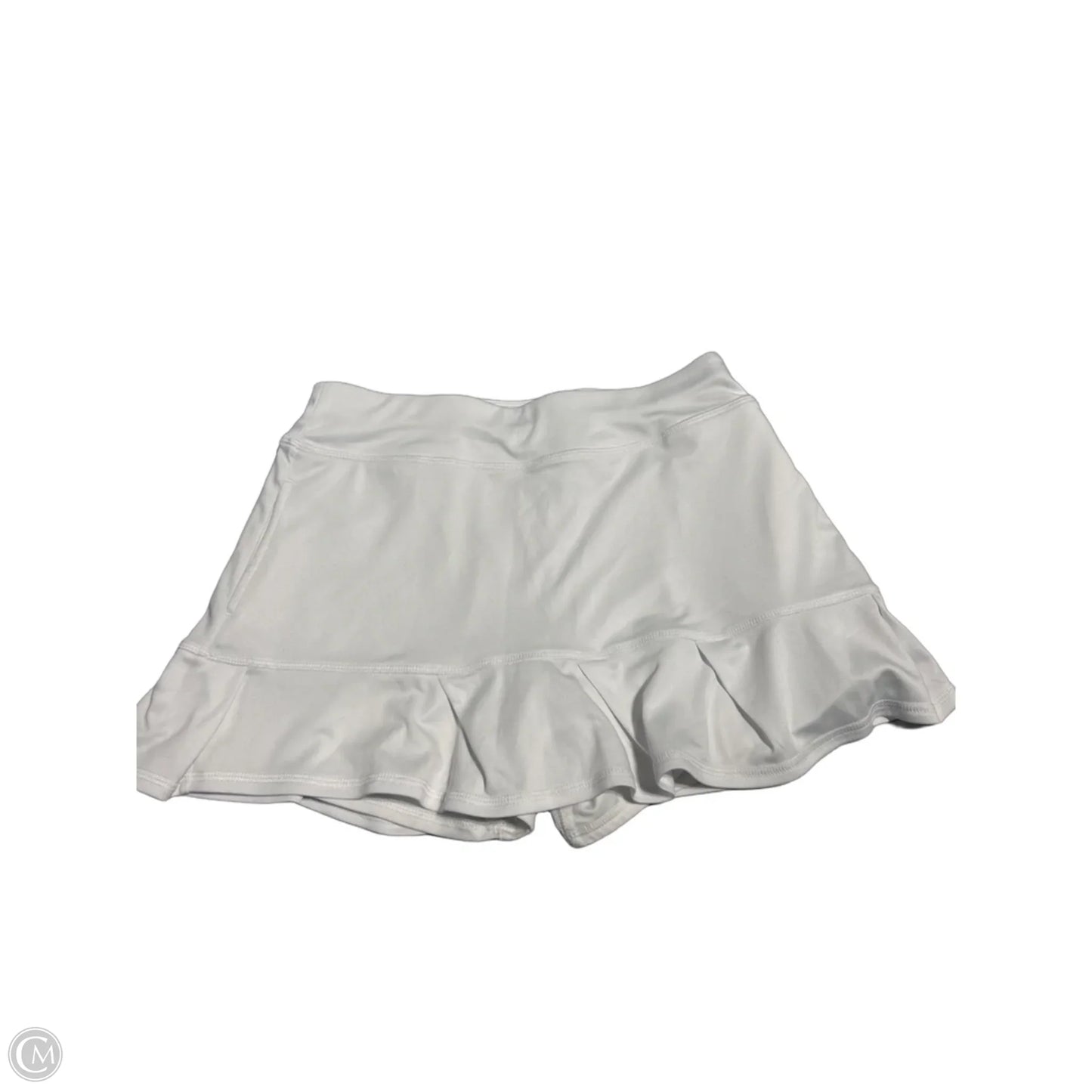 Athletic Skirt By Cmc In White, Size: M