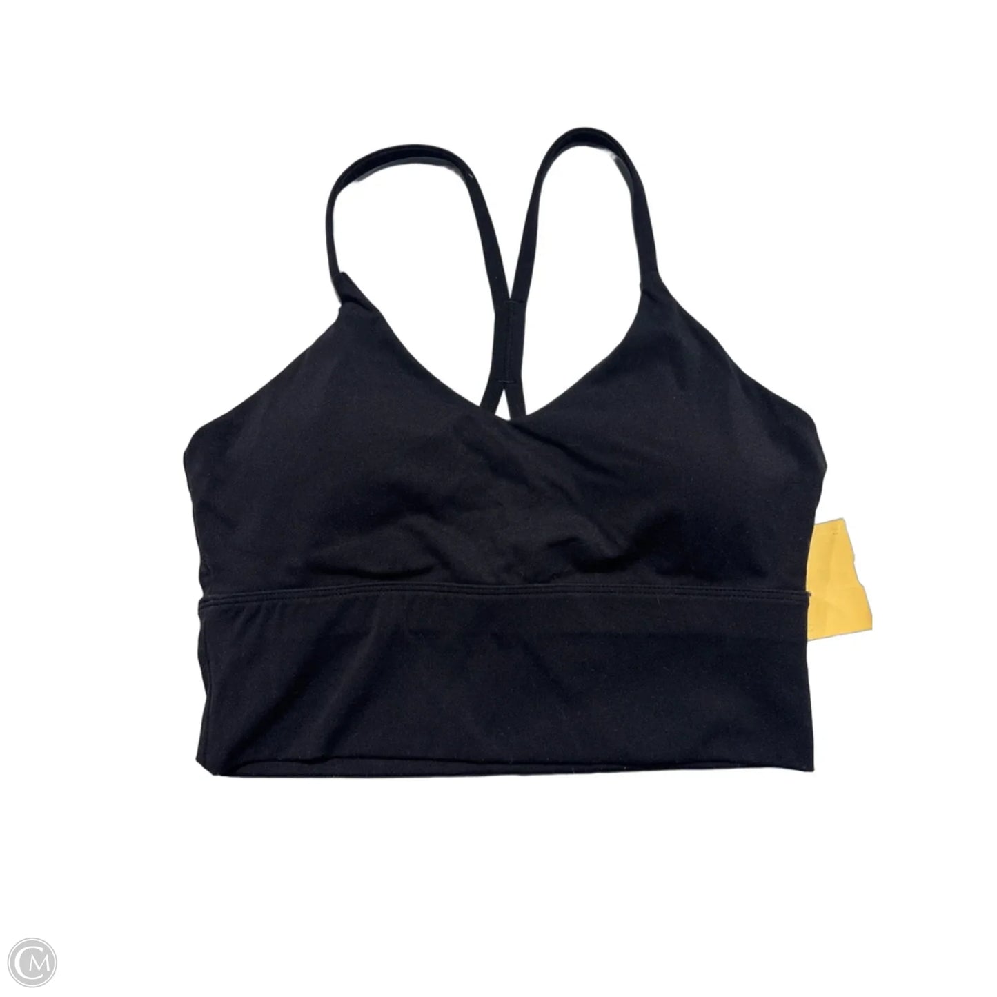 Athletic Bra By Cmc In Black, Size: S