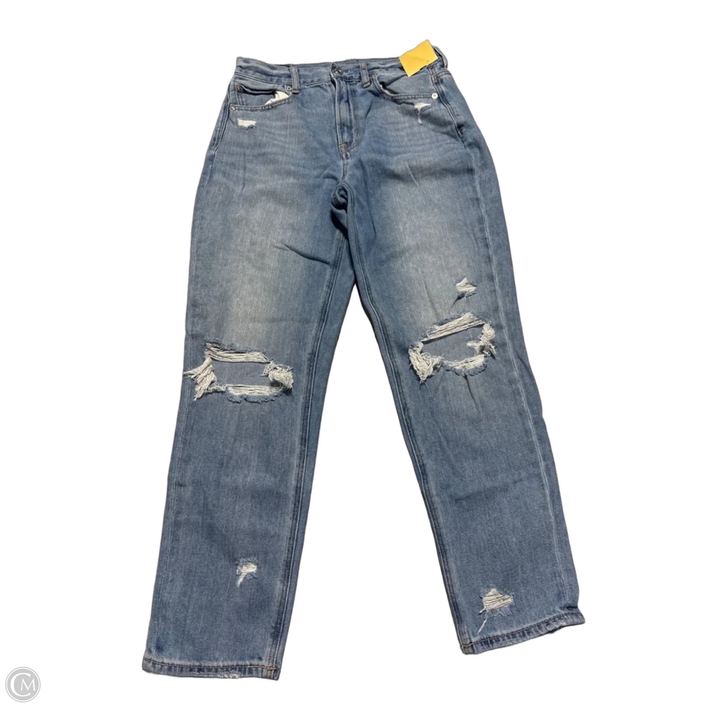 Jeans Straight By American Eagle In Blue, Size: 6