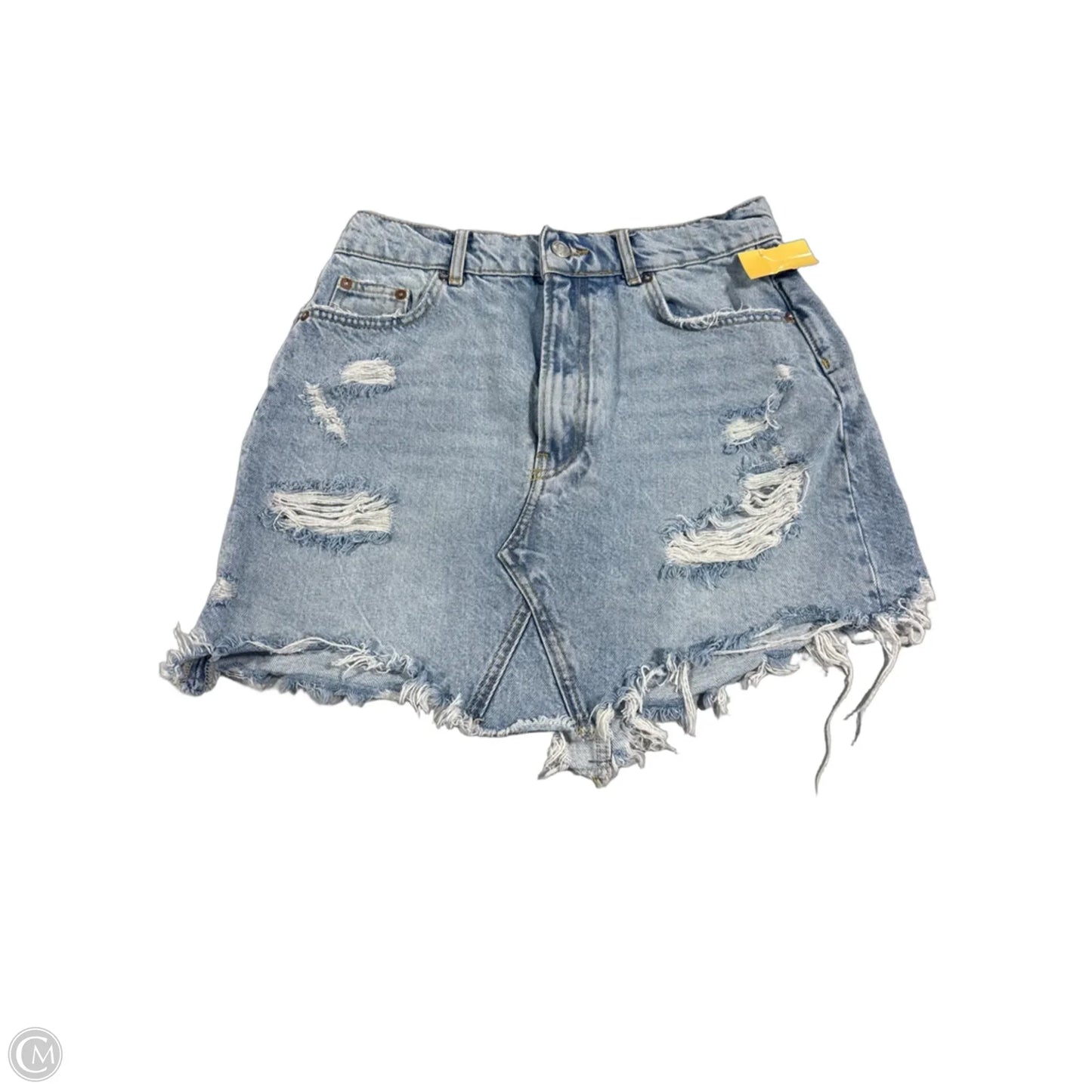 Skirt Mini & Short By Pilcro In Blue, Size: 8