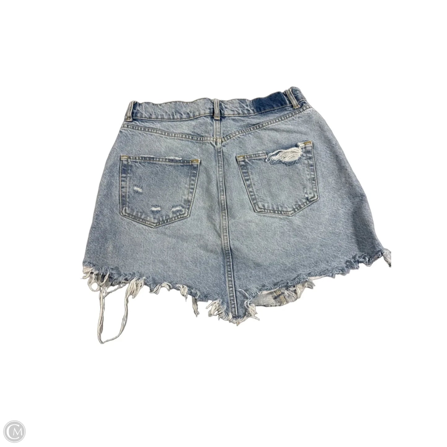 Skirt Mini & Short By Pilcro In Blue, Size: 8