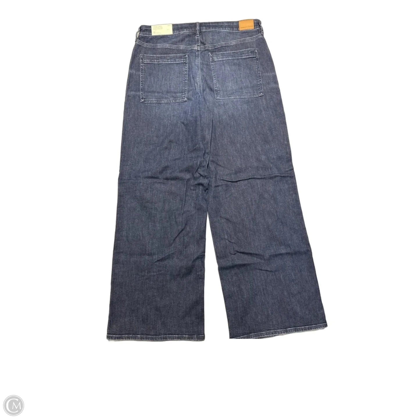 Jeans Wide Leg By American Eagle In Blue, Size: 16