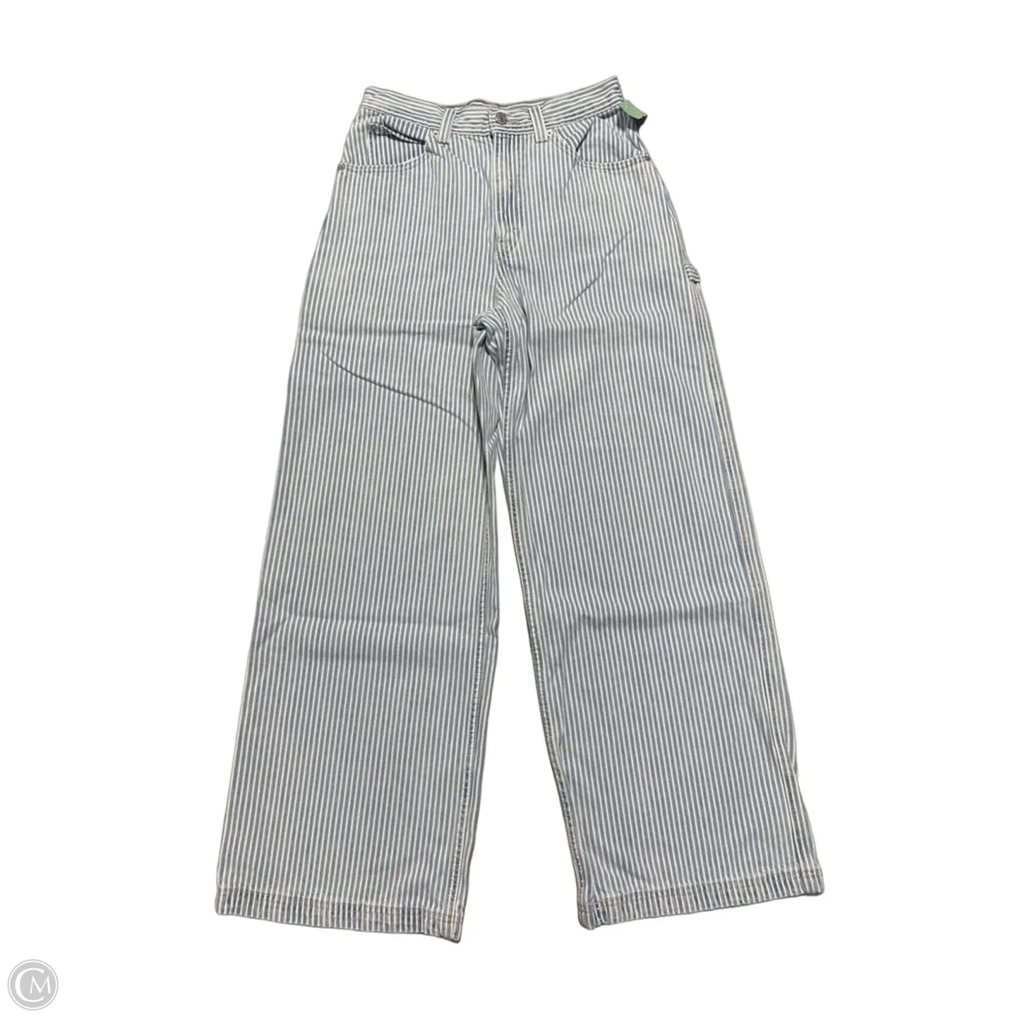 Jeans Wide Leg By Levis In Blue & White, Size: 6
