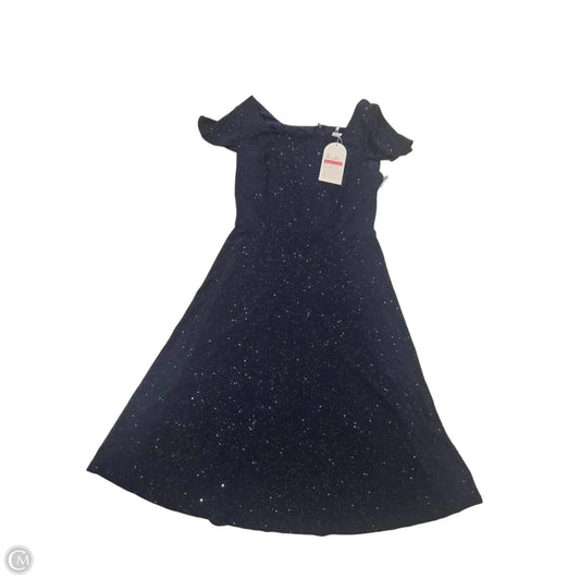 Dress Casual Midi By Cme In Blue, Size: L