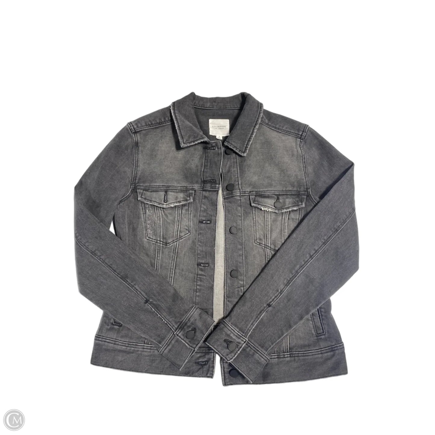 Jacket Denim By Liverpool In Black, Size: S