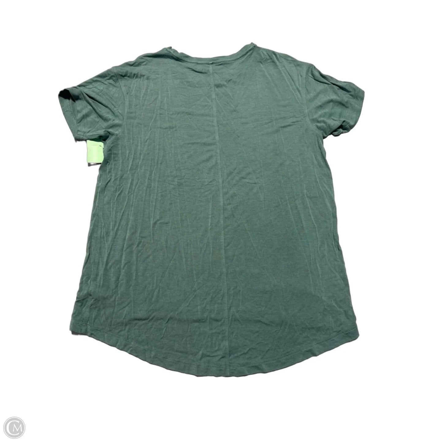 Top Short Sleeve By American Eagle In Green, Size: Xs
