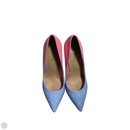 Shoes Heels Stiletto By Aldo In Blue & Pink, Size: 8