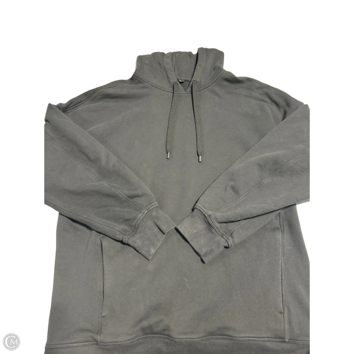 Sweatshirt Hoodie By Lululemon In Black, Size: L