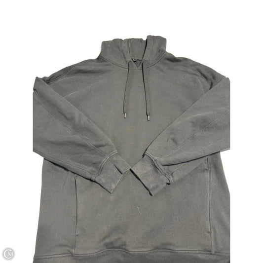 Sweatshirt Hoodie By Lululemon In Black, Size: L