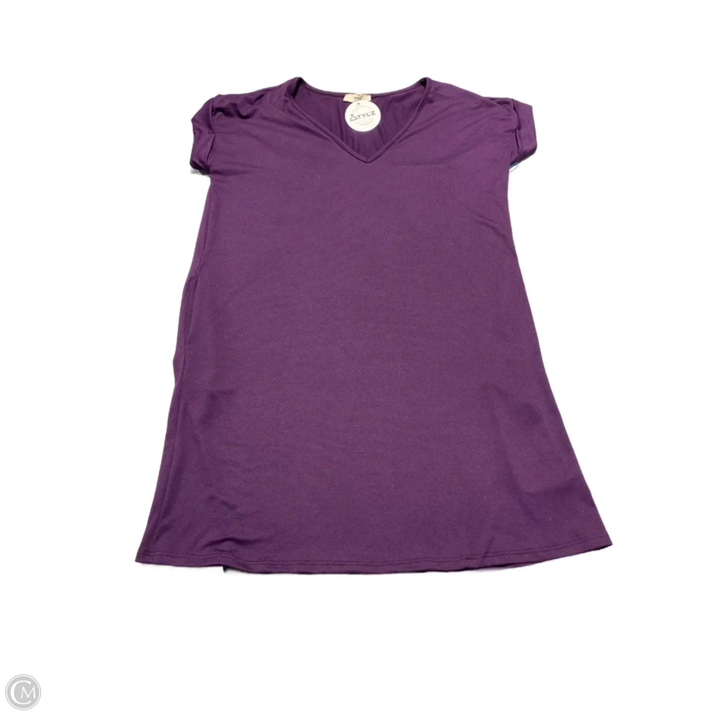 Dress Casual Short By Entro In Purple, Size: S