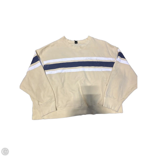 Top Long Sleeve By Wild Fable In Yellow, Size: Xxl