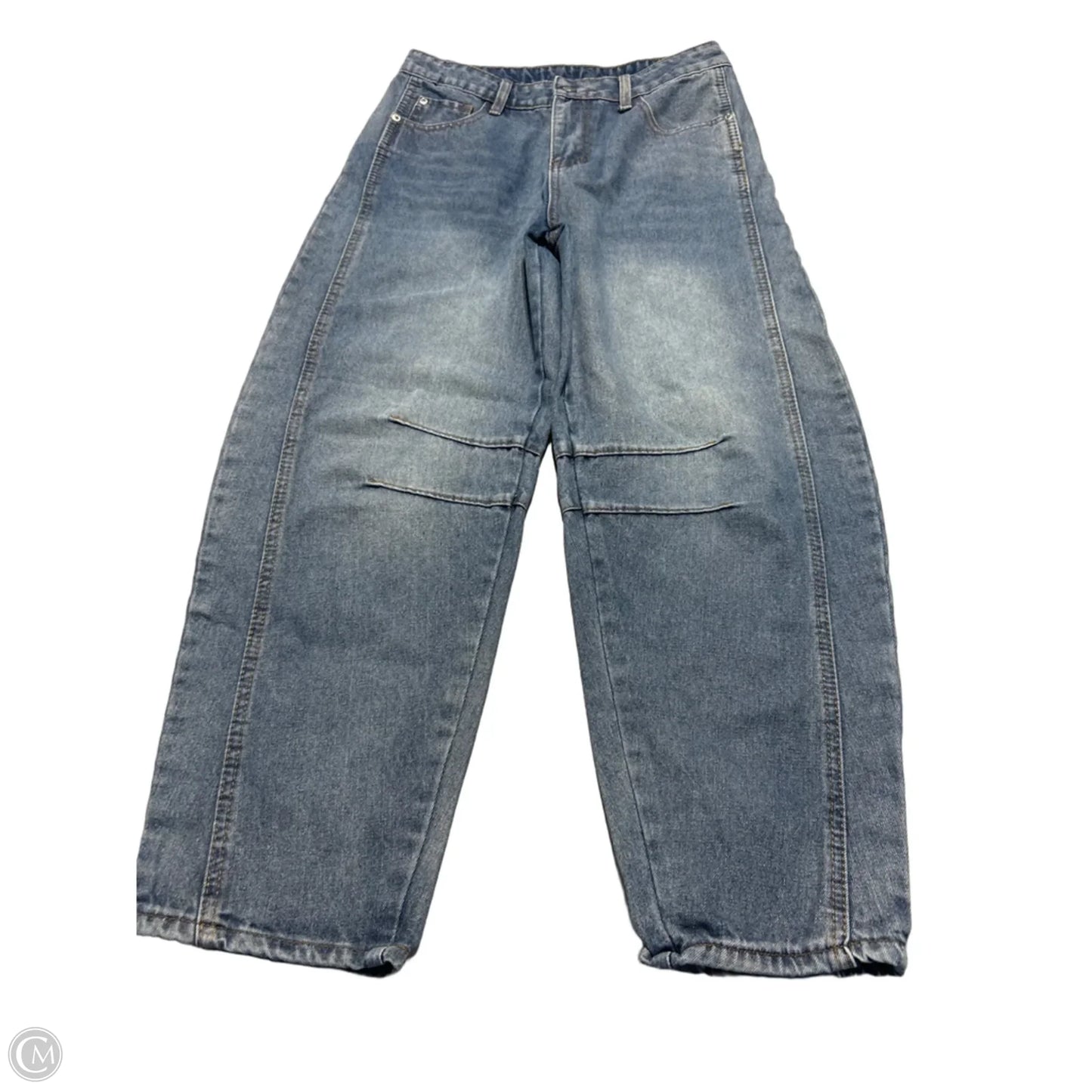 Jeans Cropped By Cme In Blue, Size: 8