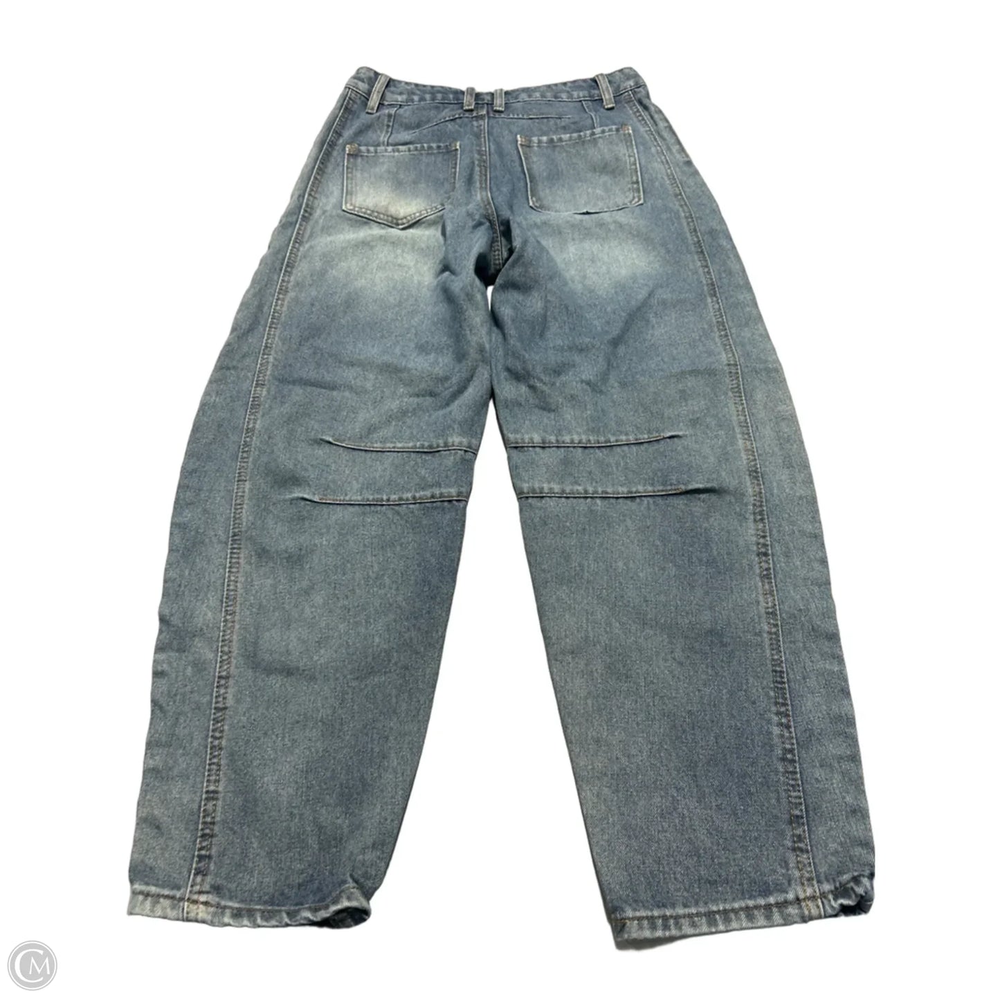 Jeans Cropped By Cme In Blue, Size: 8