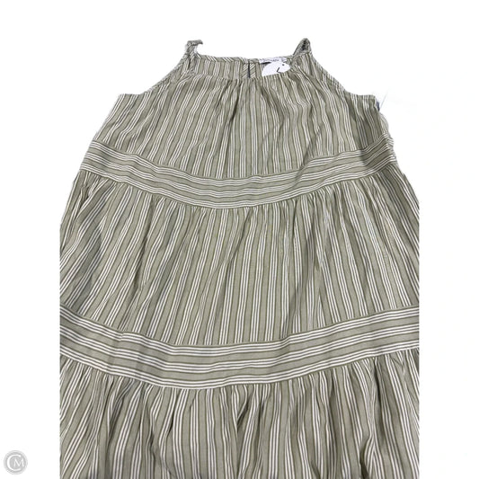 Dress Casual Short By Staccato In Green & White, Size: L