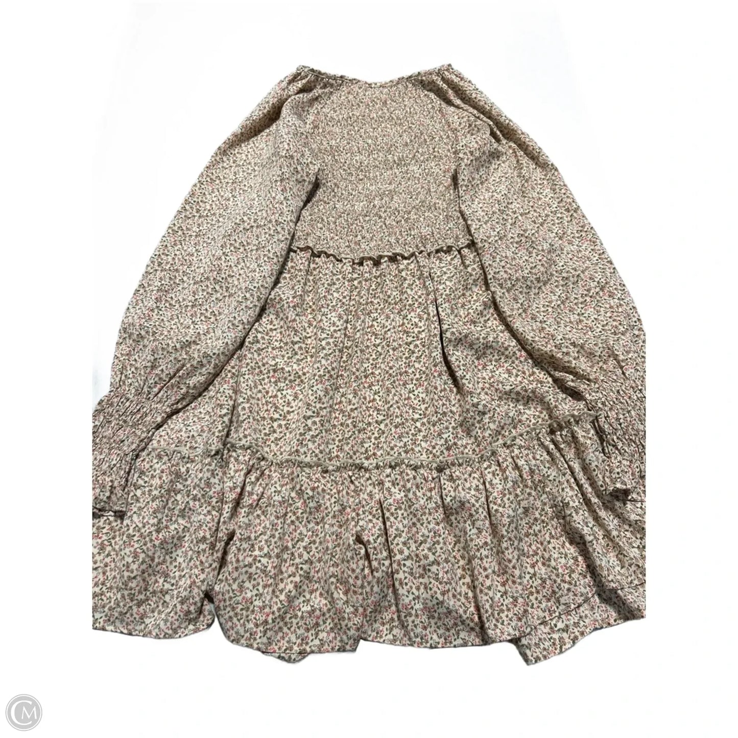 Dress Casual Short By She + Sky In Floral Print, Size: S