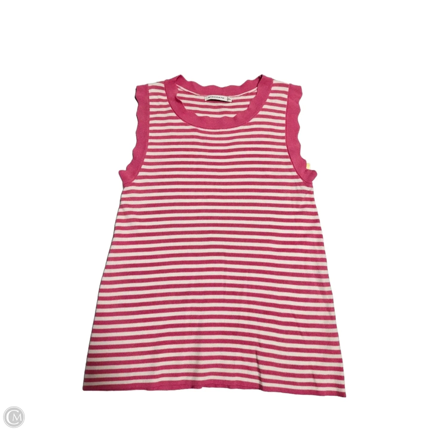 Tank Top By Staccato In Striped Pattern, Size: S