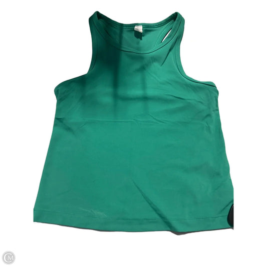 Athletic Tank Top By Lululemon In Green, Size: S