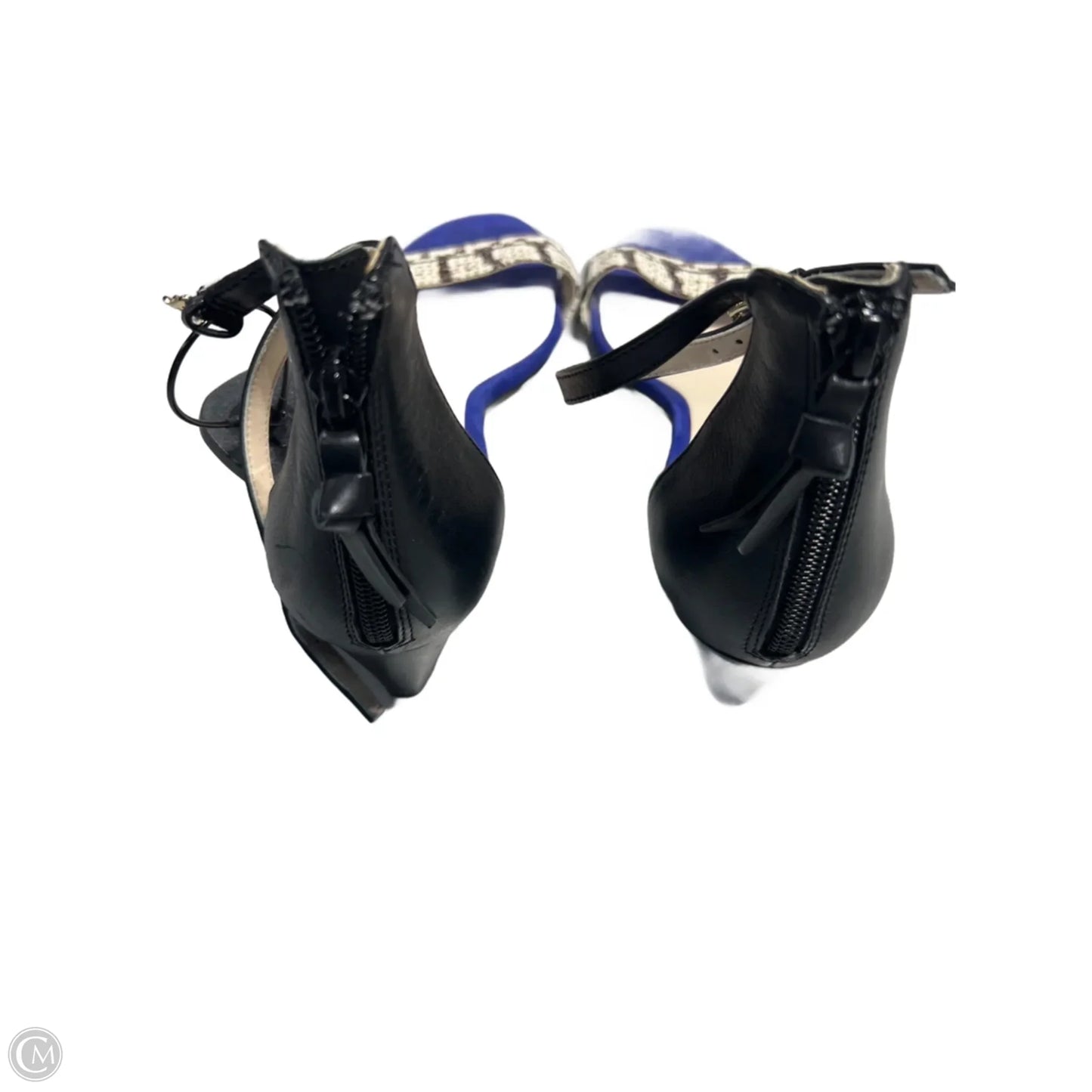 Sandals Heels Kitten By Cole-haan In Animal Print, Size: 9