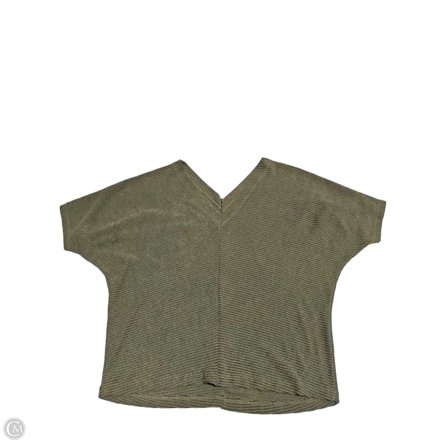 Top Short Sleeve By Daytrip In Green, Size: Xs