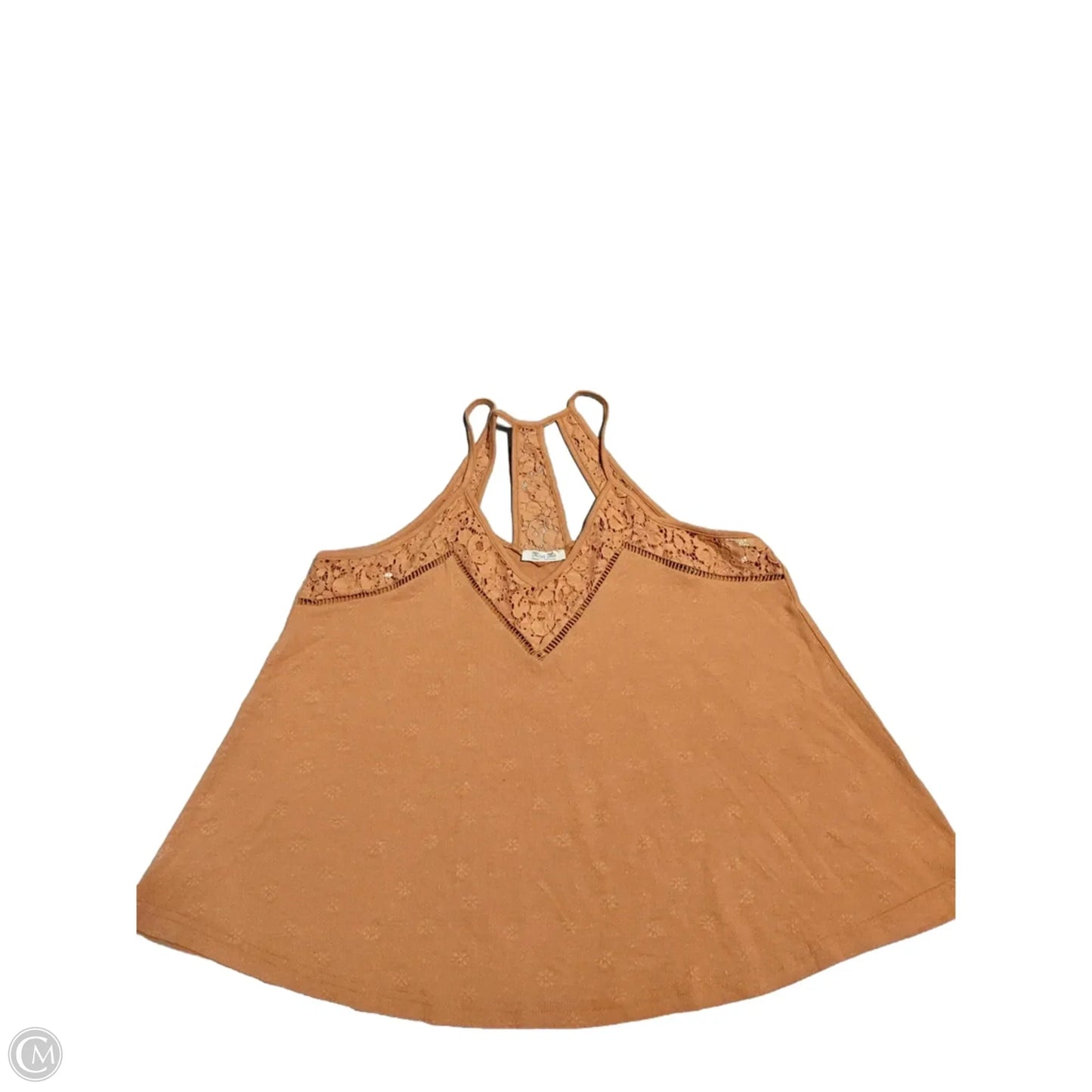 Tank Top By Miss Me In Orange, Size: M