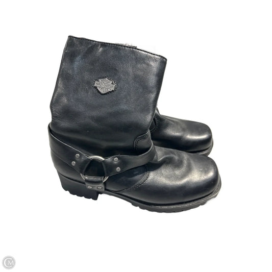 Boots Combat By Harley Davidson In Black, Size: 9