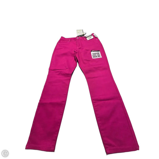 Jeans Straight By D Jeans In Pink, Size: 10