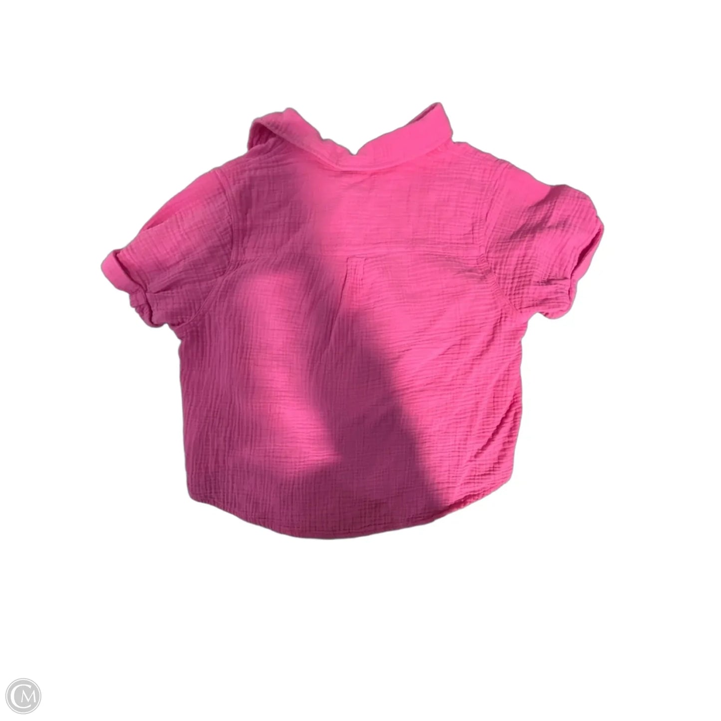 Top Short Sleeve By Universal Thread In Pink, Size: S
