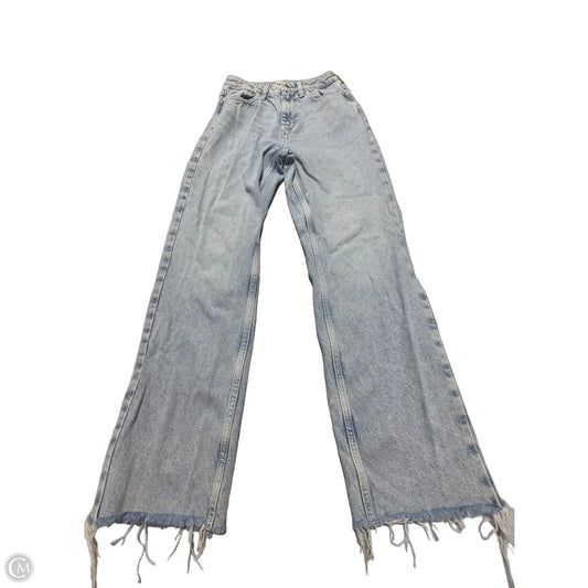 Jeans Straight By Zara In Blue, Size: 2