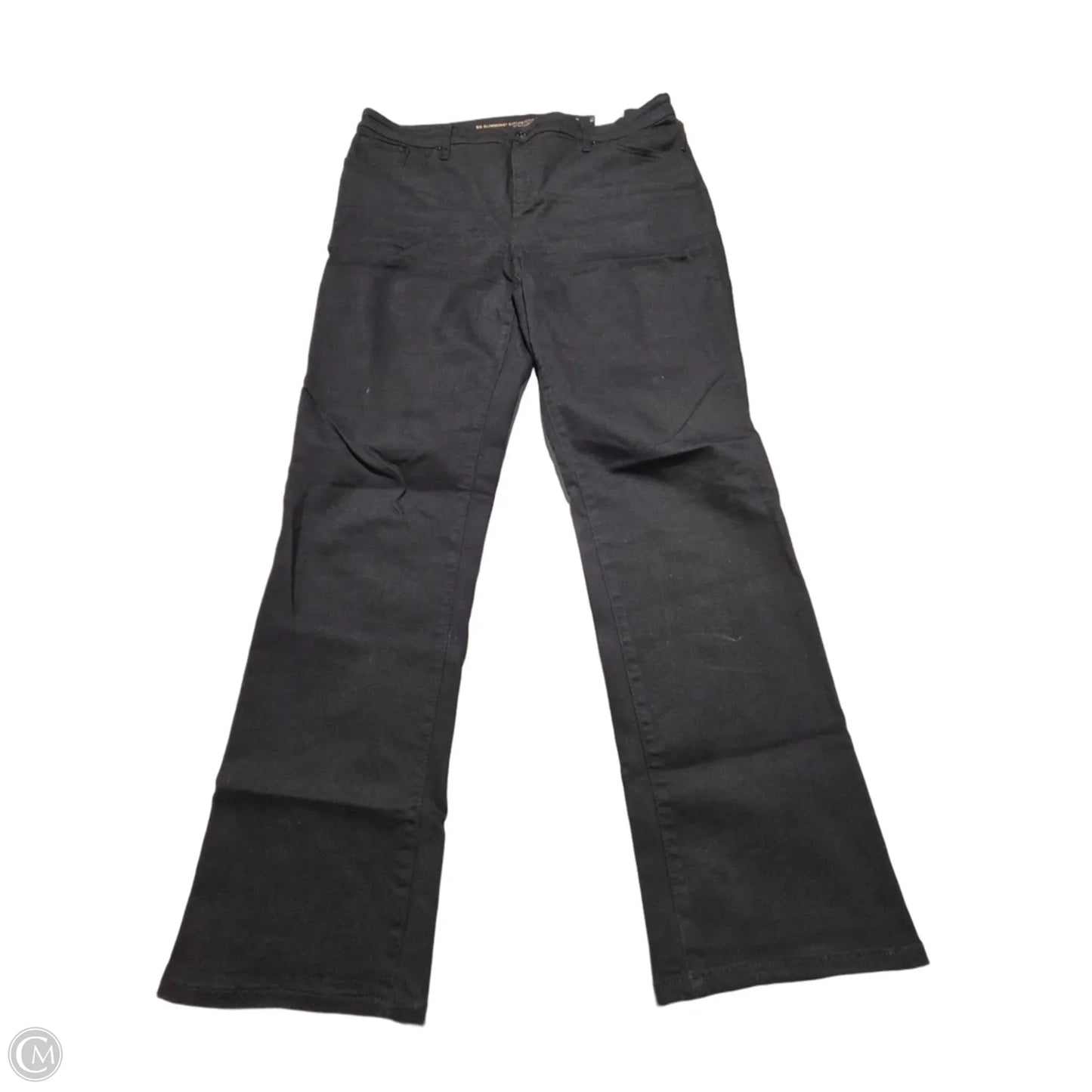 Jeans Straight By Chicos In Black, Size: 16