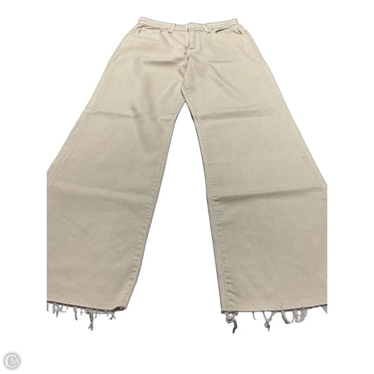 Pants Wide Leg By Good American In Tan, Size: 6