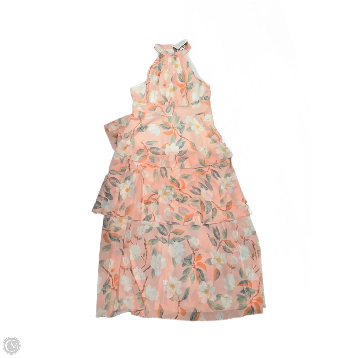 Dress Casual Maxi By Cme In Floral Print, Size: Xxl