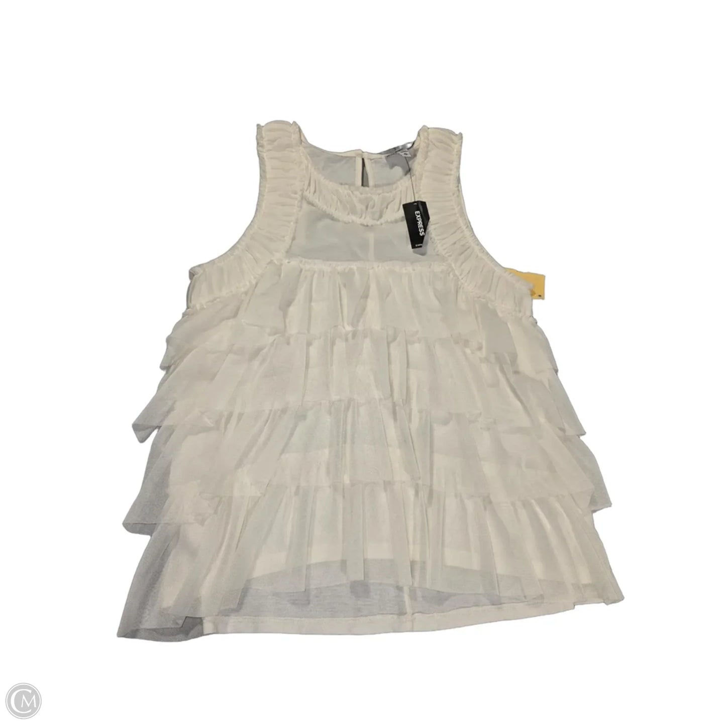 Tank Top By Adidas In Cream, Size: Xs