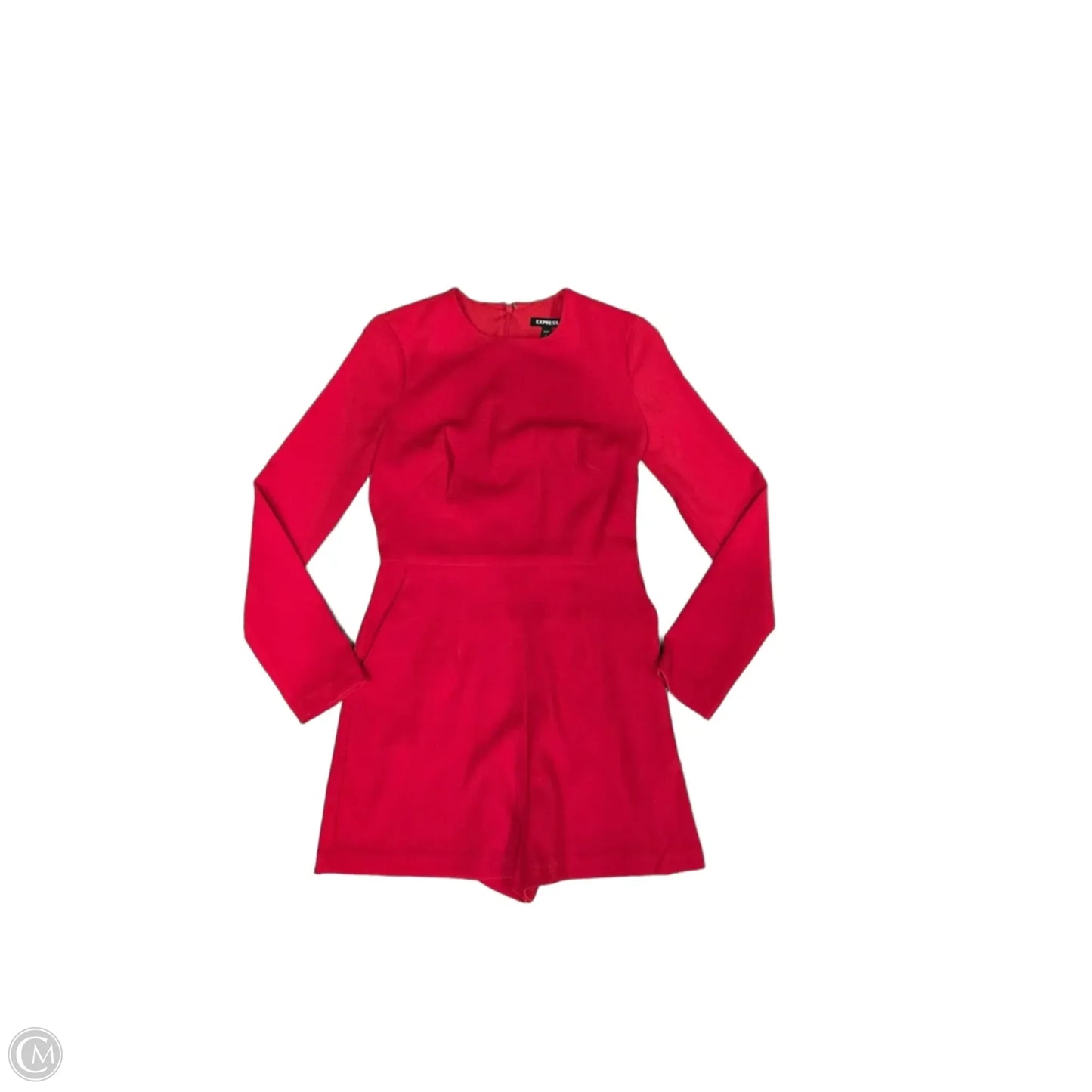 Romper By Express In Red, Size: 2