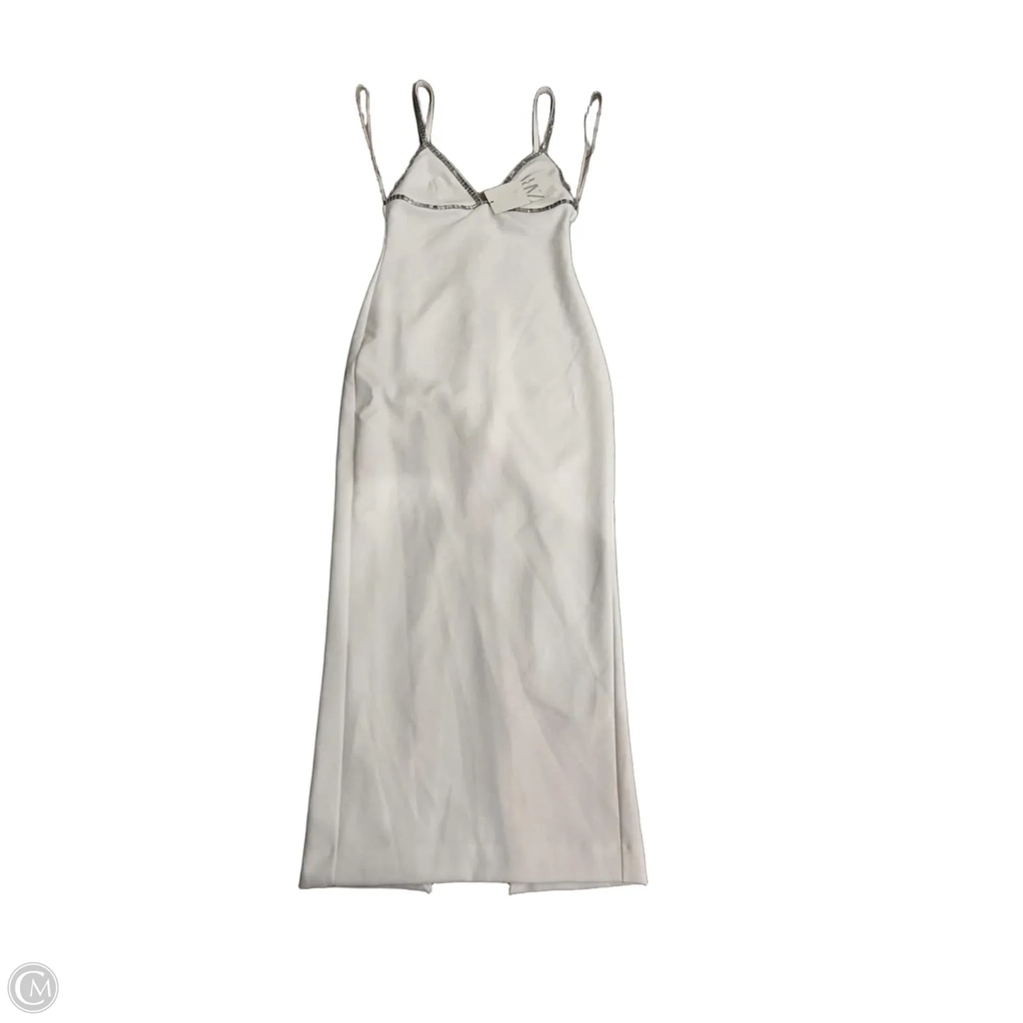 Dress Party Long By Zara In White, Size: Xs
