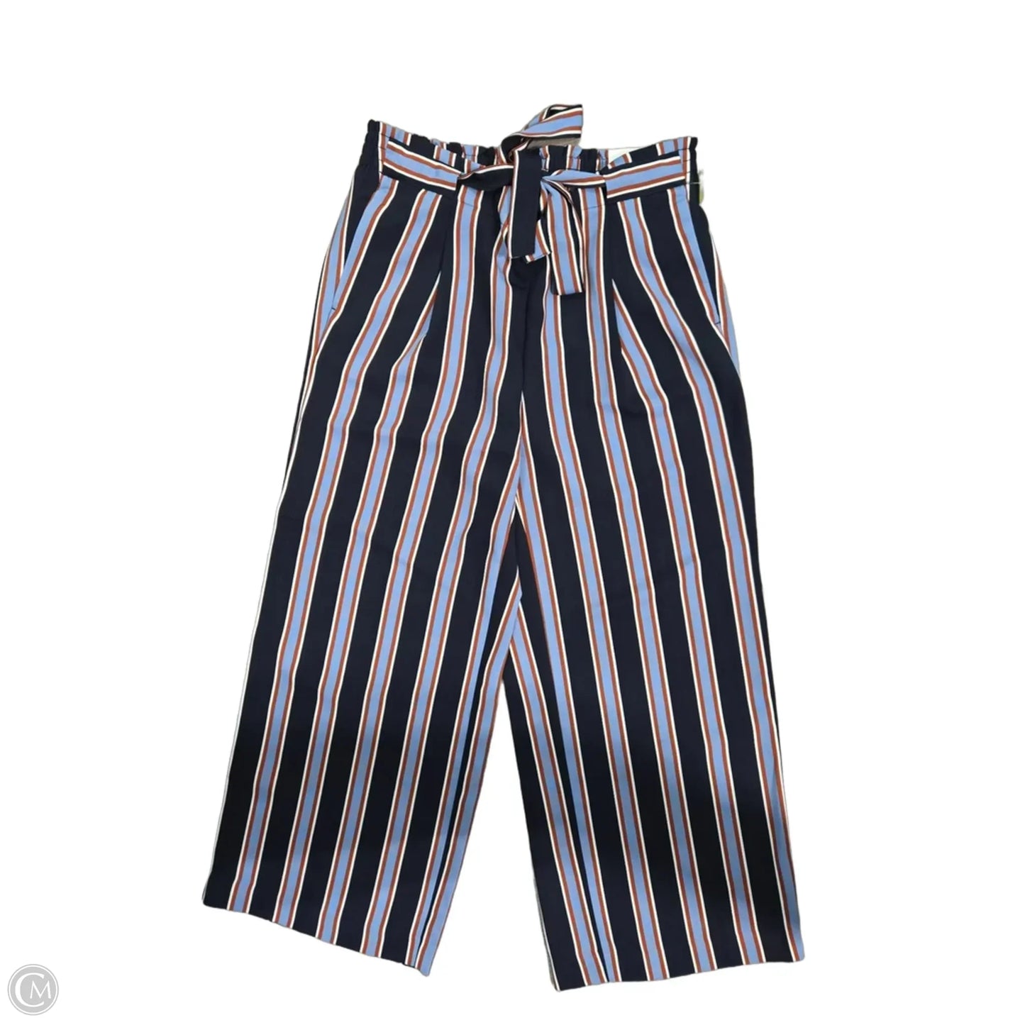 Pants Dress By Ann Taylor In Striped Pattern, Size: M