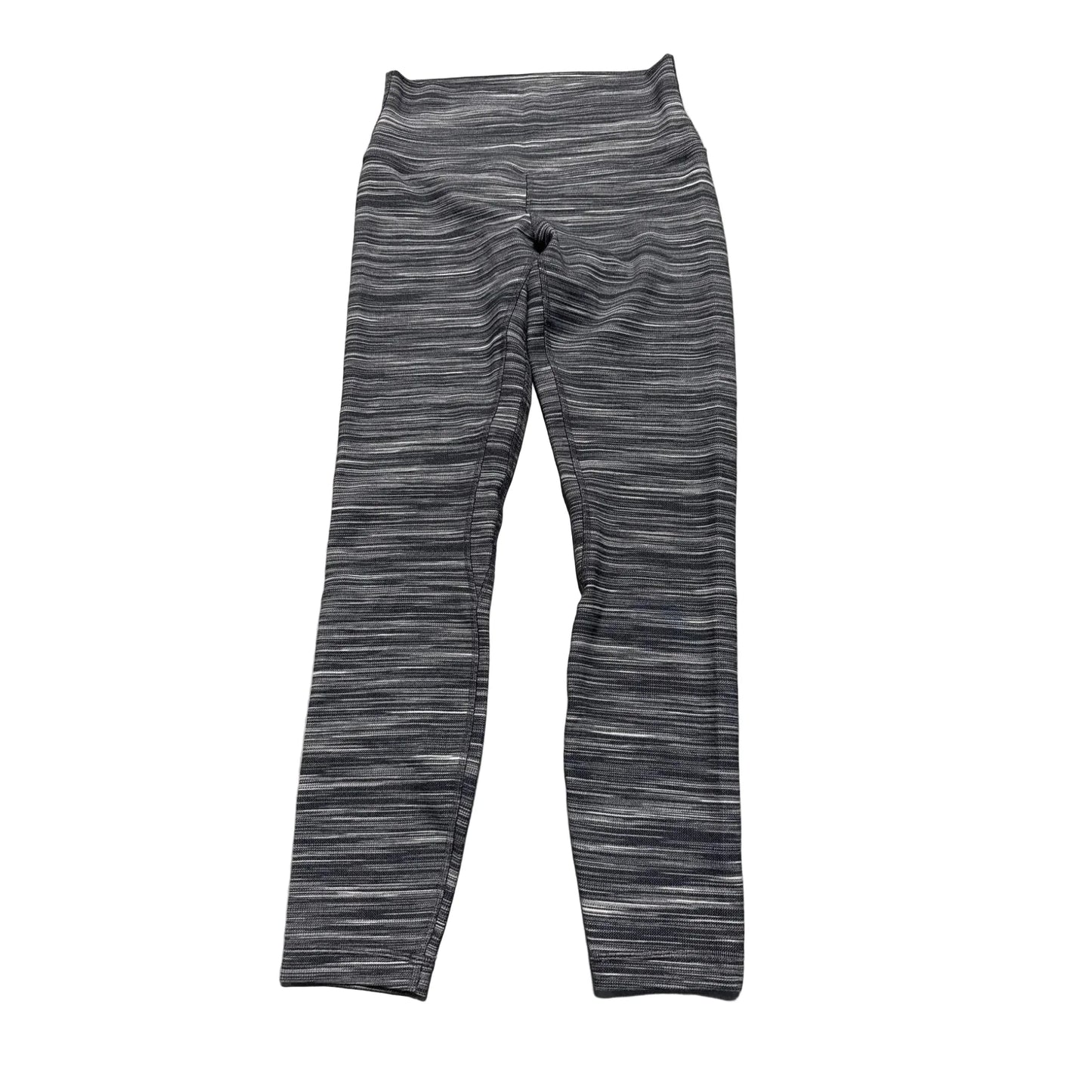 Athletic Leggings By Lululemon In Black & White, Size: 6