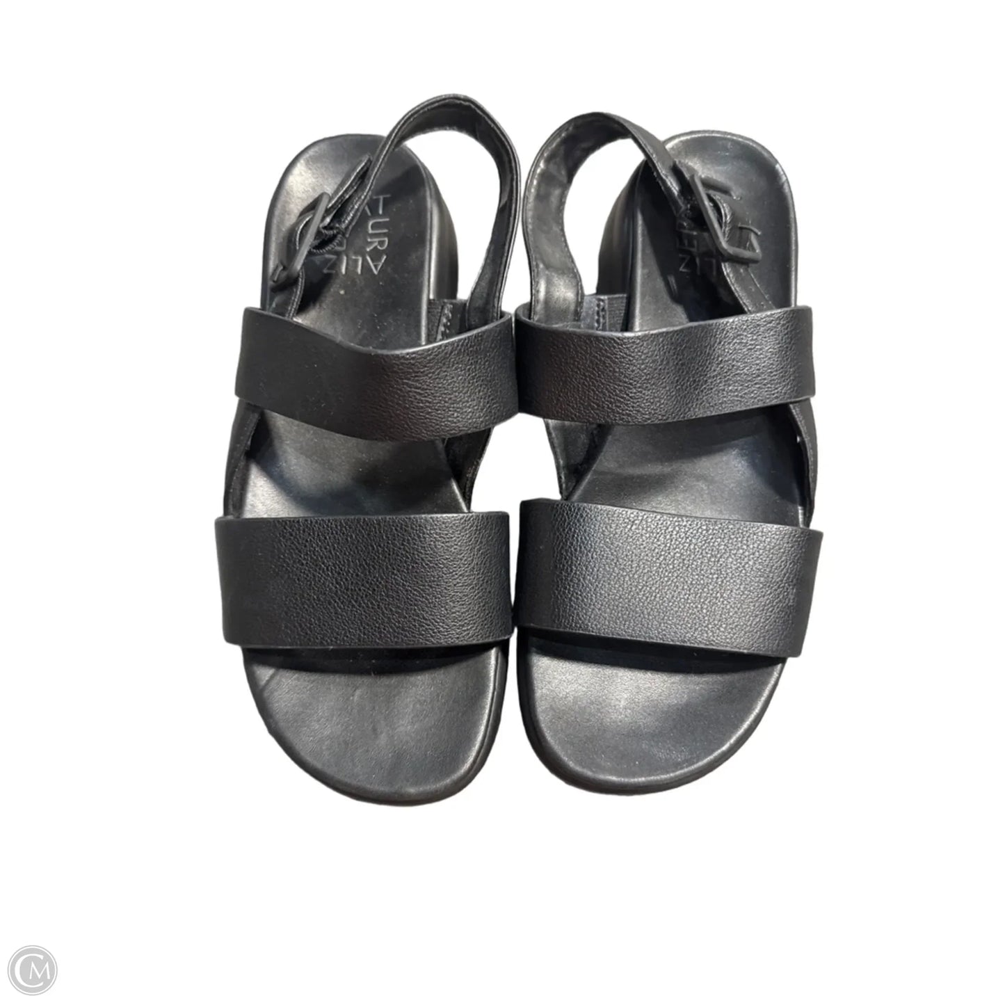 Sandals Flats By Naturalizer In Black, Size: 6