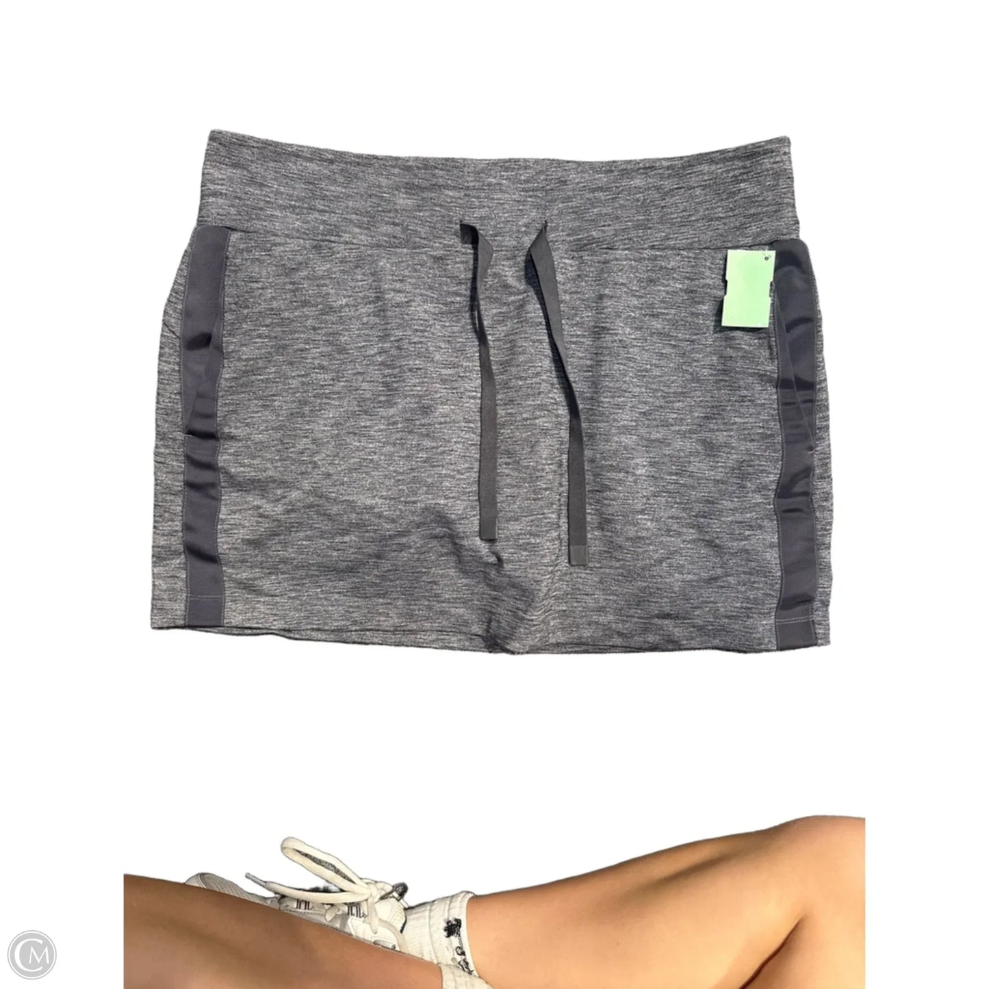 Skort By Athleta In Grey, Size: L